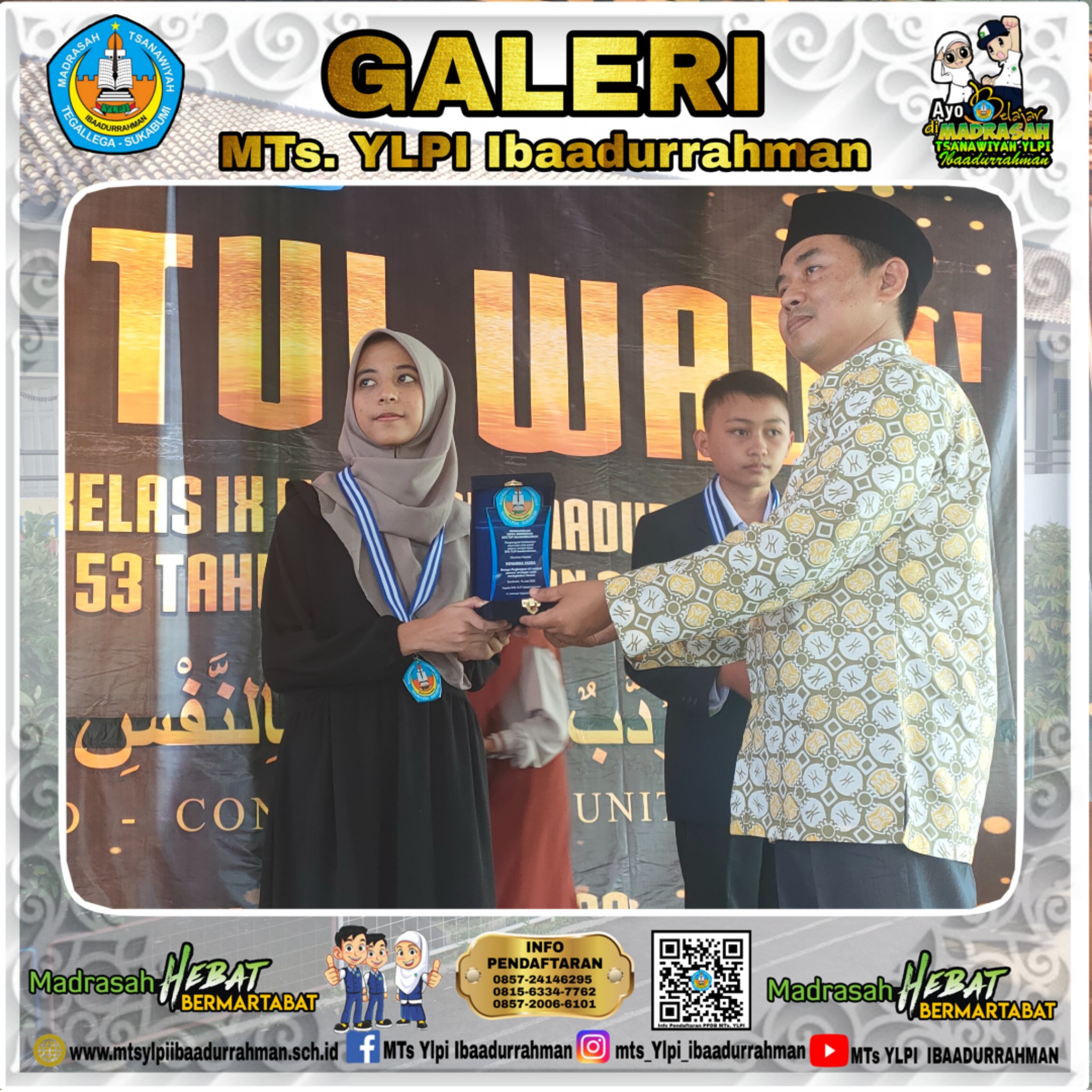 Siswa Berprestasi Putri Angkatan 53 (Novarina Fauzia)